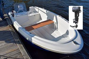 Катер "Легант-350 Консоль Sea-Pro T 30S&E" Стеклопластиковый катер с мотором Легант-350 Консоль Sea-Pro T 30S&E