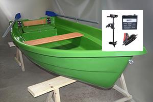 Гребная лодка с электромотором "Тортилла-3 с Рундуками Sea-Pro T24/60" Гребная лодка с мотором Тортилла-3 с Рундуками Sea-Pro T24/60