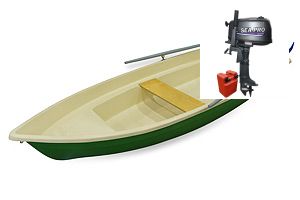 Гребная лодка с мотором "Тортилла-4 Sea-Pro T 5S" Гребная лодка с мотором Тортилла-4 Sea-Pro T 5S